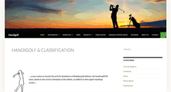 Desktop Screenshot of handigolf.info
